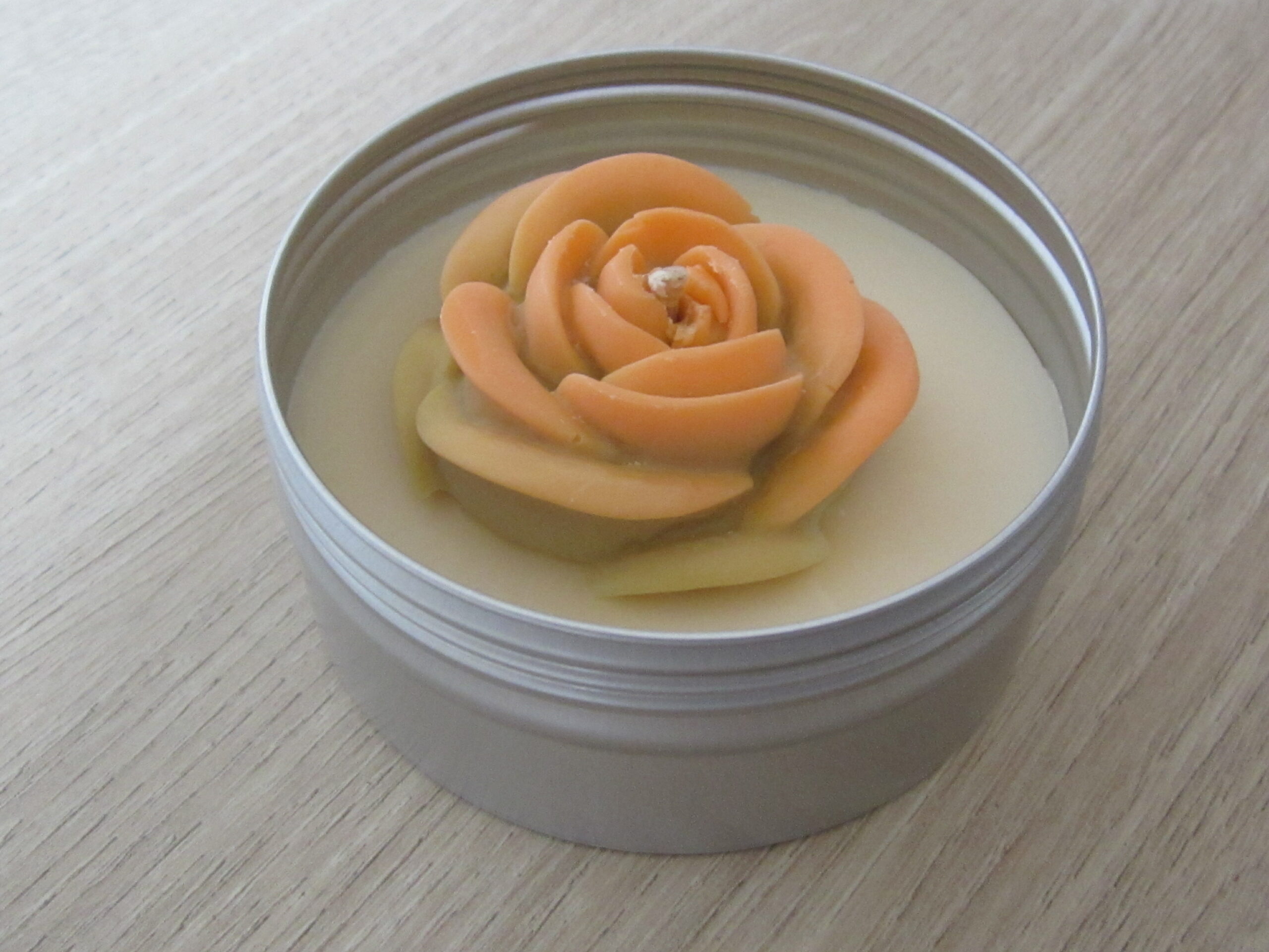 Bougie Artisanale parfumée Rose