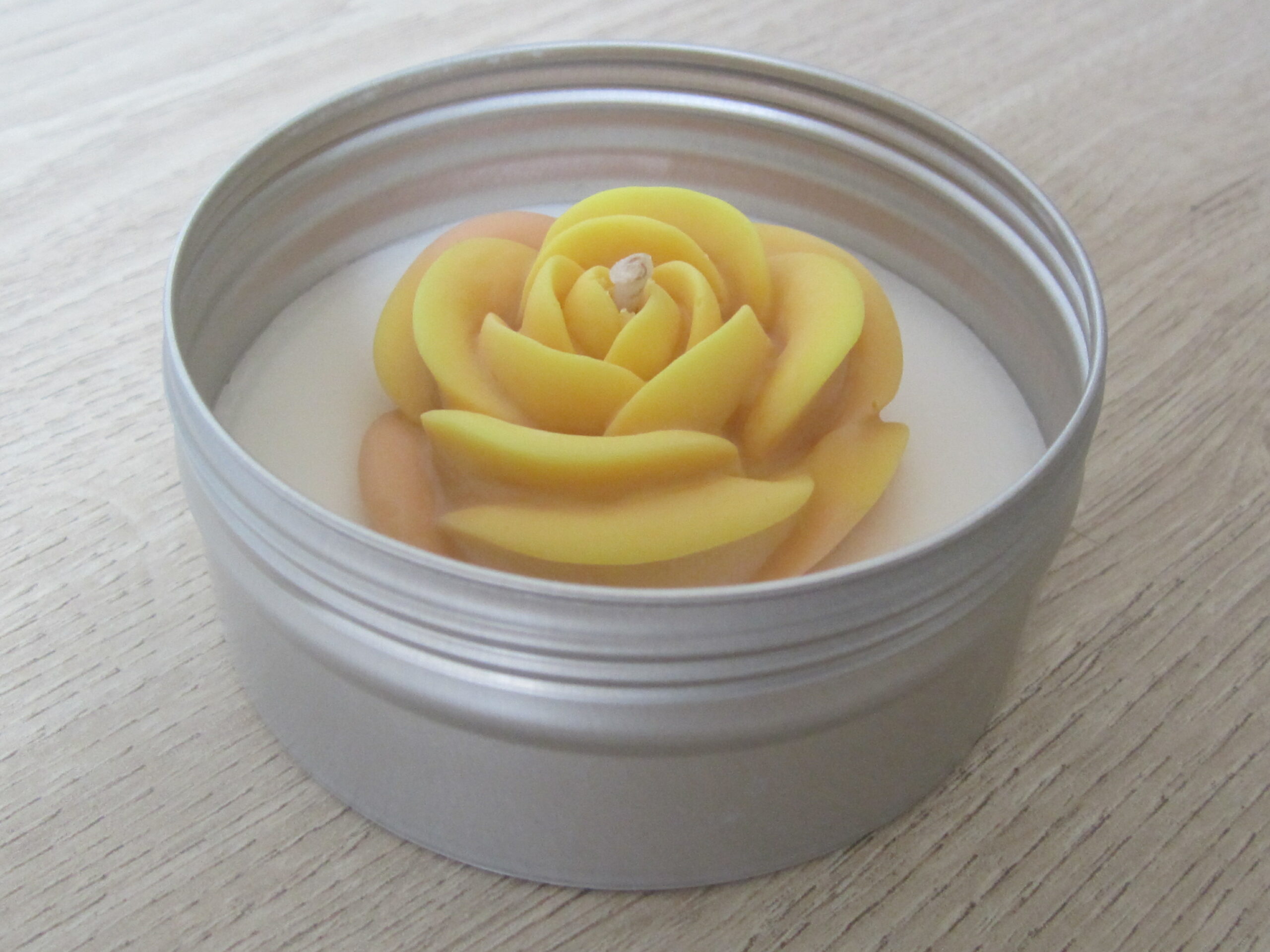 Bougie Artisanale parfumée Rose